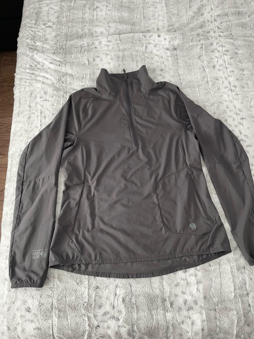 Mountain Hardwear Kor Preshell Pullover 1/4 Zip Nylon Windbreaker Women’s M